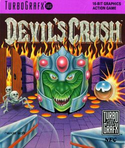 Box artwork for Devil's Crush.
