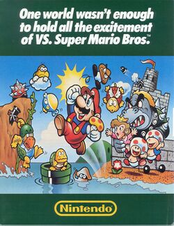 Box artwork for Vs. Super Mario Bros..