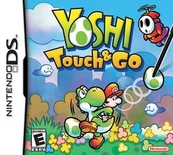 Box artwork for Yoshi Touch & Go.