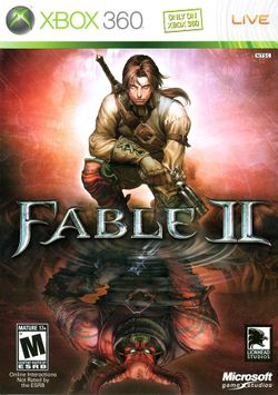 Box artwork for Fable II.