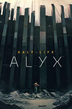 Box artwork for Half-Life: Alyx.