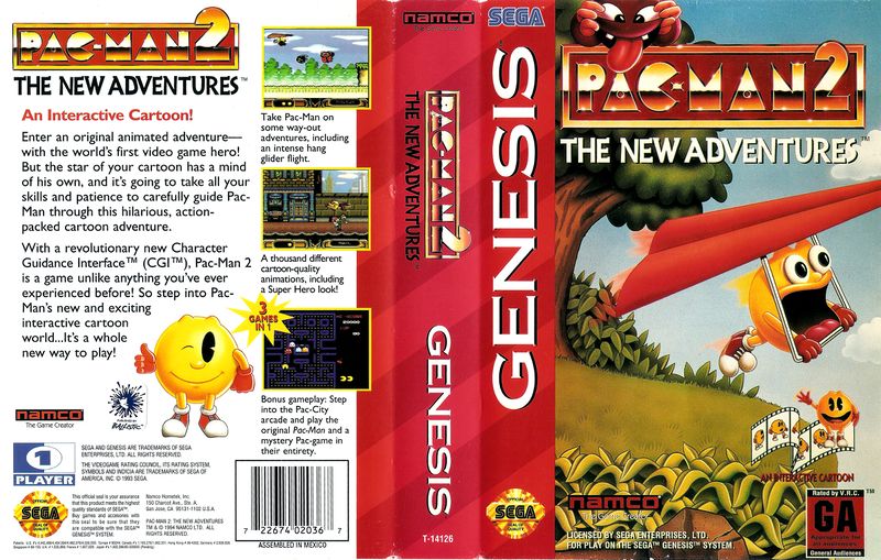 File:Pac-Man 2 The New Adventures Genesis cover.jpg
