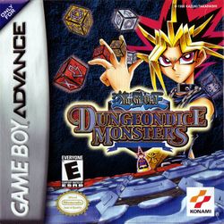 Box artwork for Yu-Gi-Oh! Dungeon Dice Monsters.