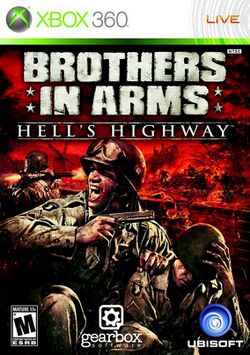Box artwork for Brothers in Arms: Hell's Highway.
