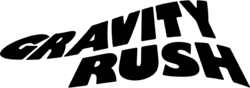 The logo for Gravity Rush.