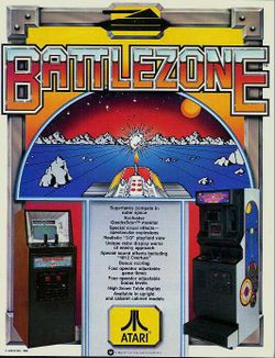 Box artwork for Battlezone.