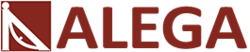 Alega Skolmatriel's company logo.
