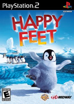 Box artwork for Happy Feet.