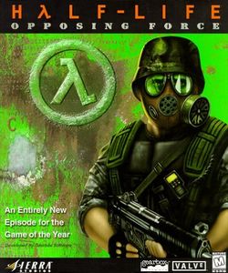Box artwork for Half-Life: Opposing Force.