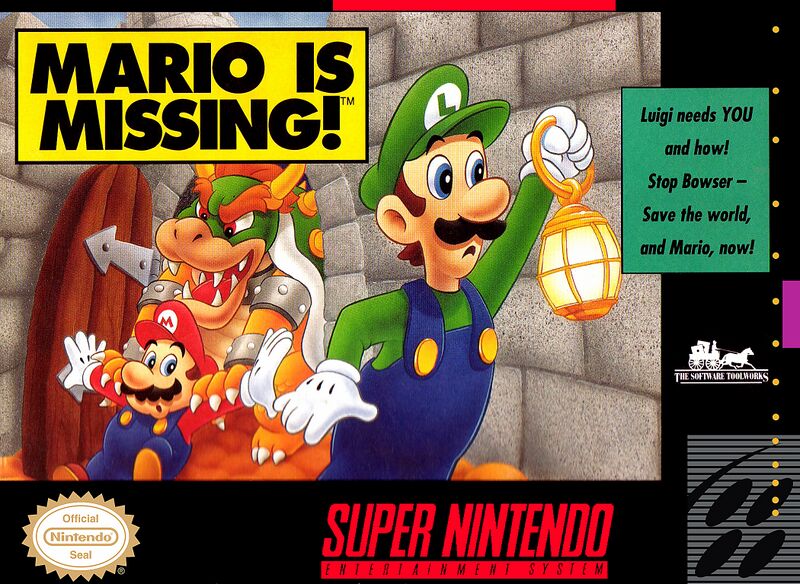 File:Mario is Missing SNES cover.jpg