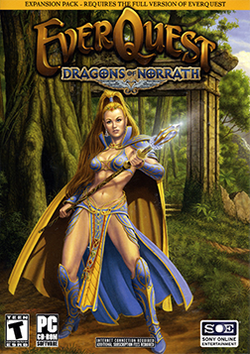 Box artwork for EverQuest: Dragons of Norrath.