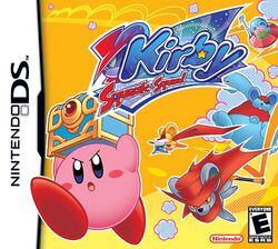 Box artwork for Kirby: Squeak Squad.