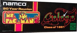 Ms. Pac-Man and Galaga: Class of 1981 marquee