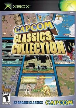Box artwork for Capcom Classics Collection.