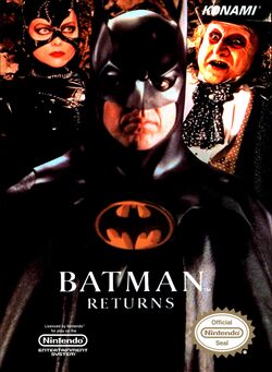 Box artwork for Batman Returns.