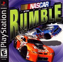 Box artwork for NASCAR Rumble.