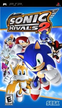 Box artwork for Sonic Rivals 2.