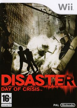 Box artwork for Disaster: Day of Crisis.