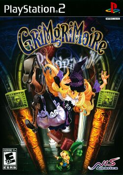 Box artwork for GrimGrimoire.