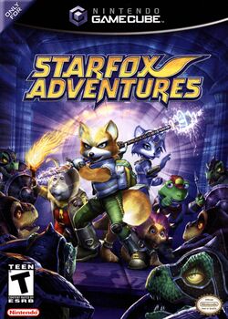 Box artwork for Star Fox Adventures.