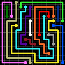 Flow Free Jumbo Pack Grid 14x14 Level 27.png