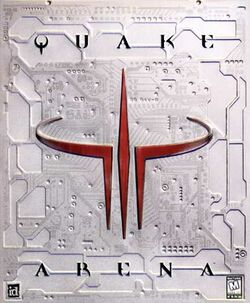 Box artwork for Quake III Arena.