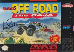 Box artwork for Super Off Road: The Baja.