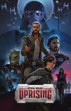 Box artwork for Star Wars: Uprising.