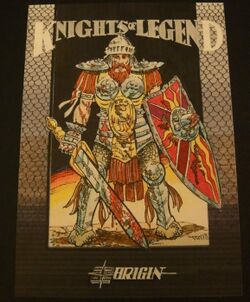 Box artwork for Knights of Legend.