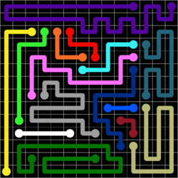 Flow Free Jumbo Pack Grid 14x14 Level 30.png
