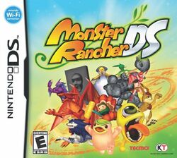 Box artwork for Monster Rancher DS.