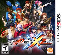 Box artwork for Project X Zone.
