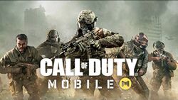 Box artwork for Call of Duty Mobile.
