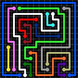 Flow Free Jumbo Pack Grid 14x14 Level 25.png