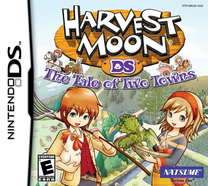 File:Harvest Moon- The Tale of Two Towns DS NA box.jpg