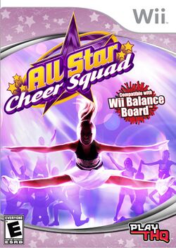 Box artwork for All Star Cheer Squad.