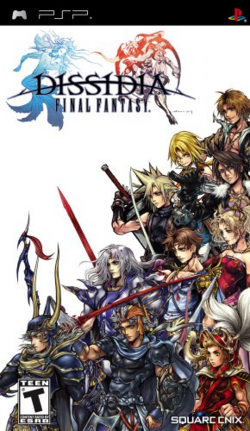 Box artwork for Dissidia: Final Fantasy.