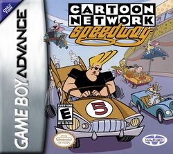Box artwork for Cartoon Network Speedway.