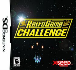 Box artwork for Retro Game Challenge.