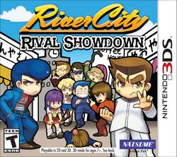 Box artwork for River City: Rival Showdown.
