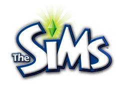 The logo for The Sims.