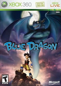 Box artwork for Blue Dragon.
