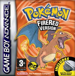 Box artwork for Pokémon FireRed and LeafGreen.
