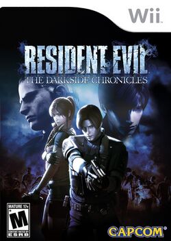 Box artwork for Resident Evil: The Darkside Chronicles.