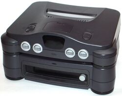 The console image for Nintendo 64DD.