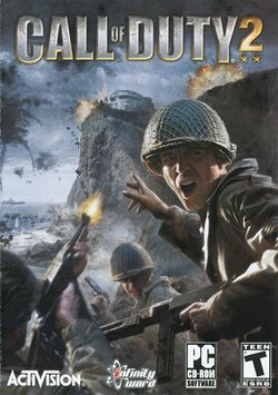 Box artwork for Call of Duty 2.