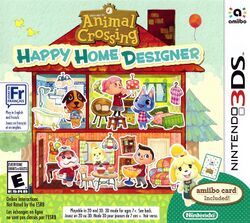 Box artwork for Animal Crossing: Happy Home Designer.