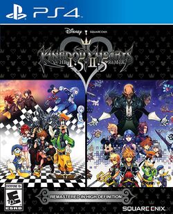 Box artwork for Kingdom Hearts HD 1.5 + 2.5 ReMIX.