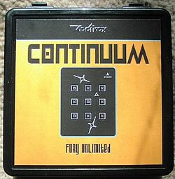 Box artwork for Continuum.
