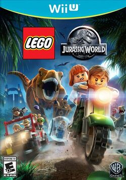 Box artwork for LEGO Jurassic World.